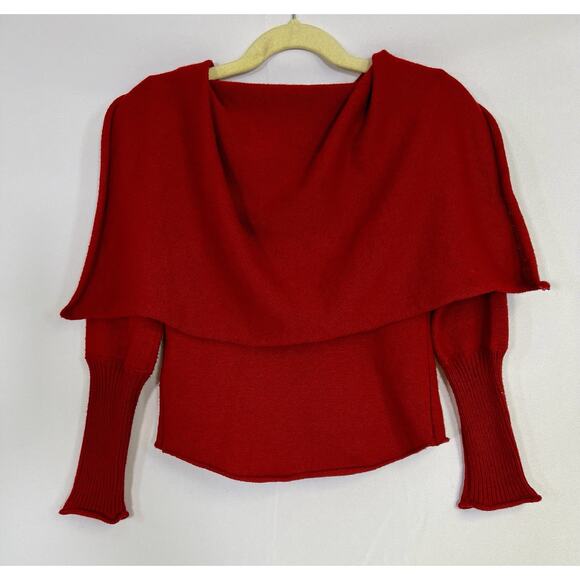 Persnickety Girls Red Cardigan And Brown Wool Blend Pants USA Made Size 4 - Picture 3 of 16